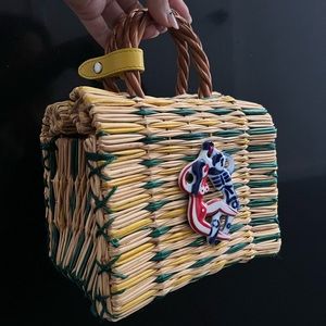 Heimat Atlantica wicker bag